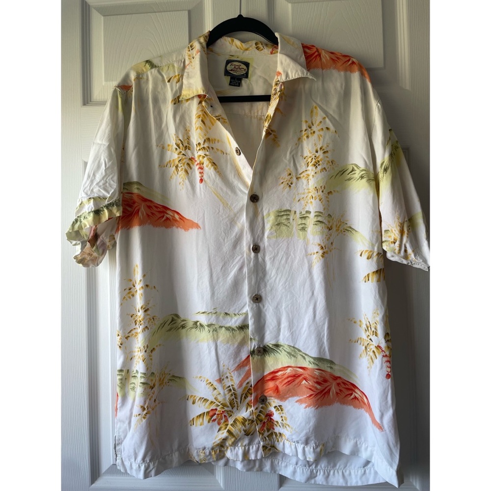 Tommy Bahama Button Down Hawaiian Print Shirt